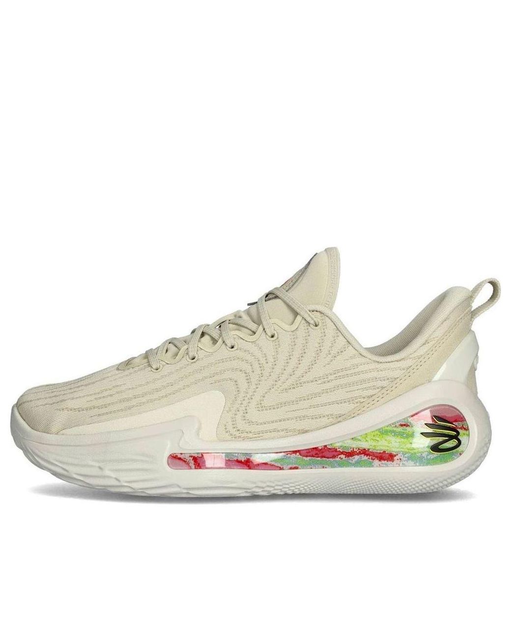 Under Armour White Curry Flow 12 'Saturn' for men