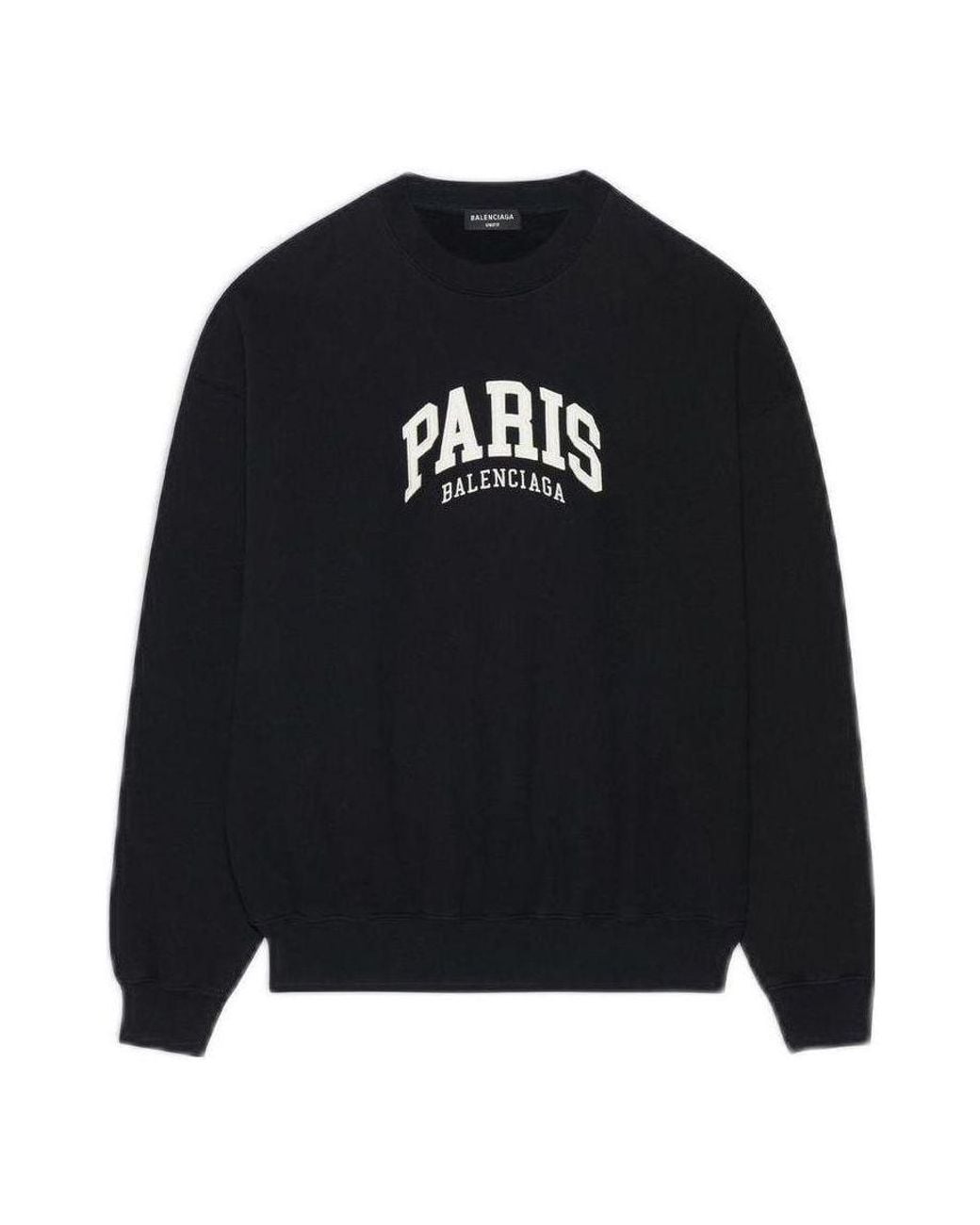 Balenciaga Blue Cities Paris Crewneck Sweatshirt