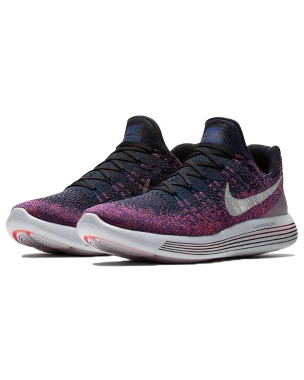 Nike Blue Lunarepic Low Flyknit 2 'Hyper Punch Royal' for men