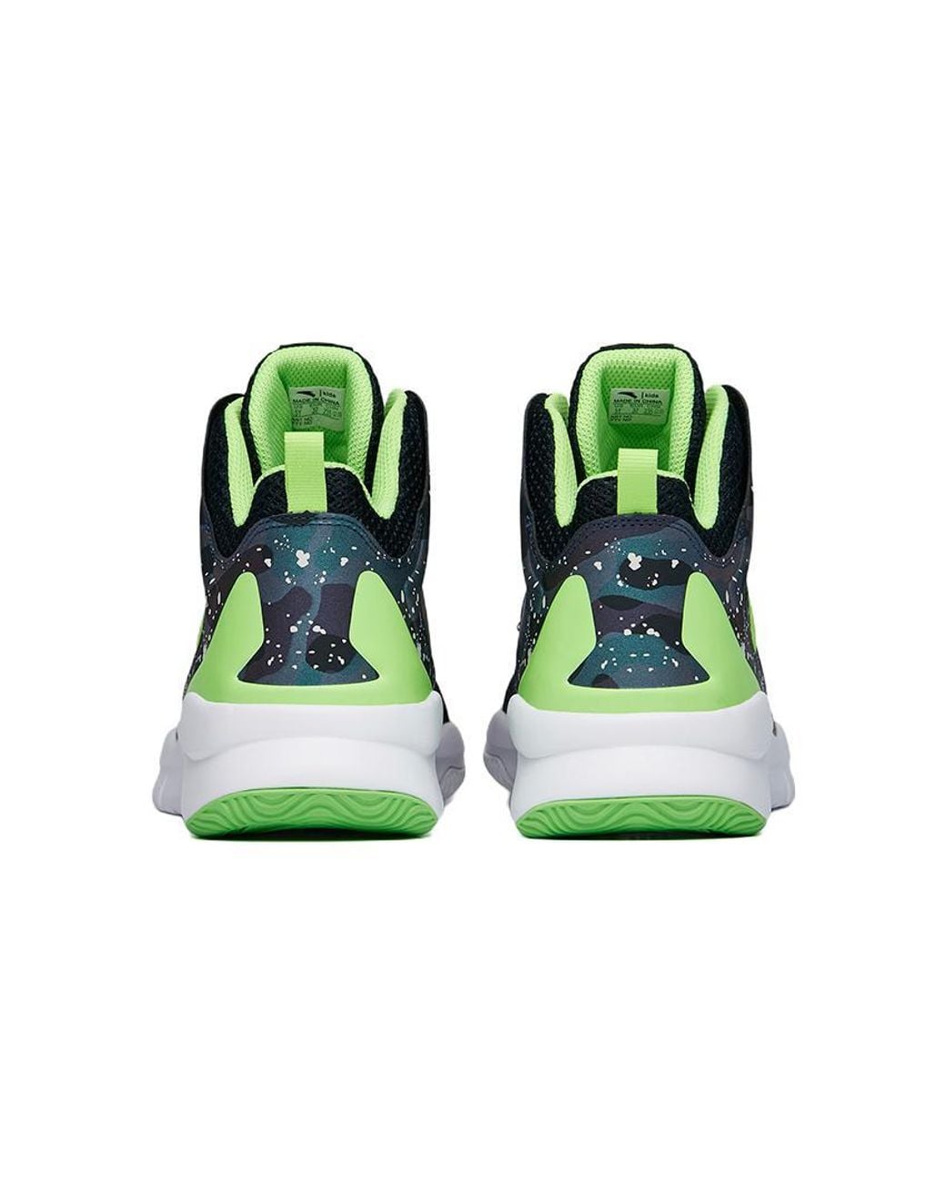 Anta Blue (Gs) Basketball Series Sneakers High Neon' for men