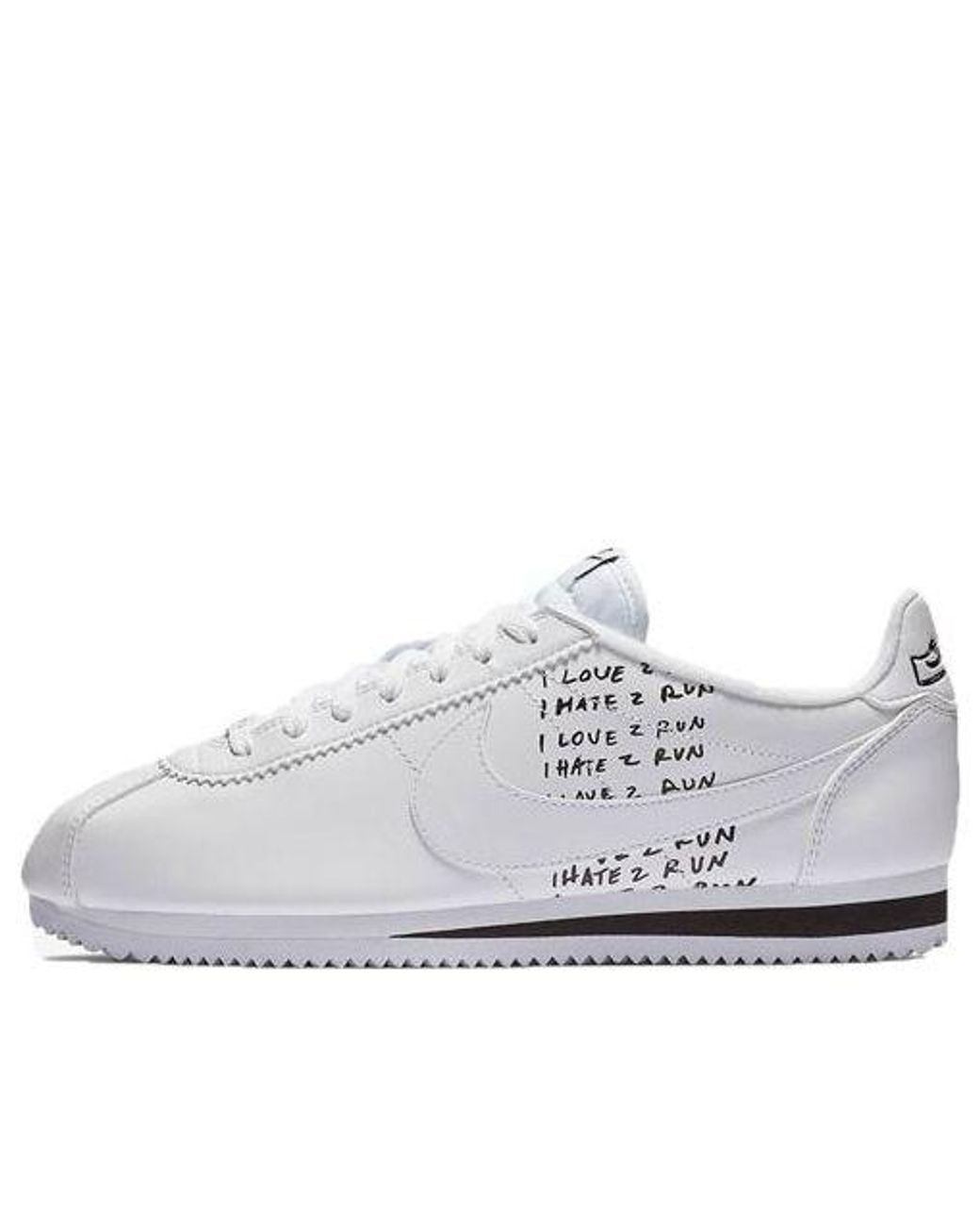 Nike White Nathan Bell X Classic Cortez for men