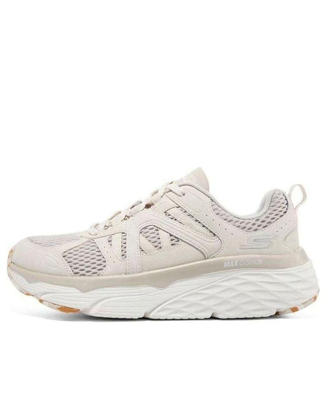 Skechers White (Wmns) Max Cushioning Elite