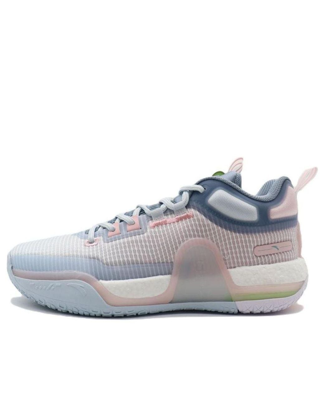 Anta Blue Badao Mid Top Basketball Shoes for men