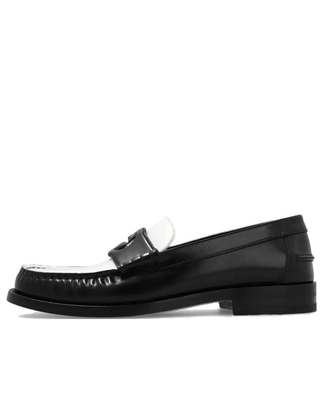 Gucci Black (Wmns) Interlocking G Loafer Leather'
