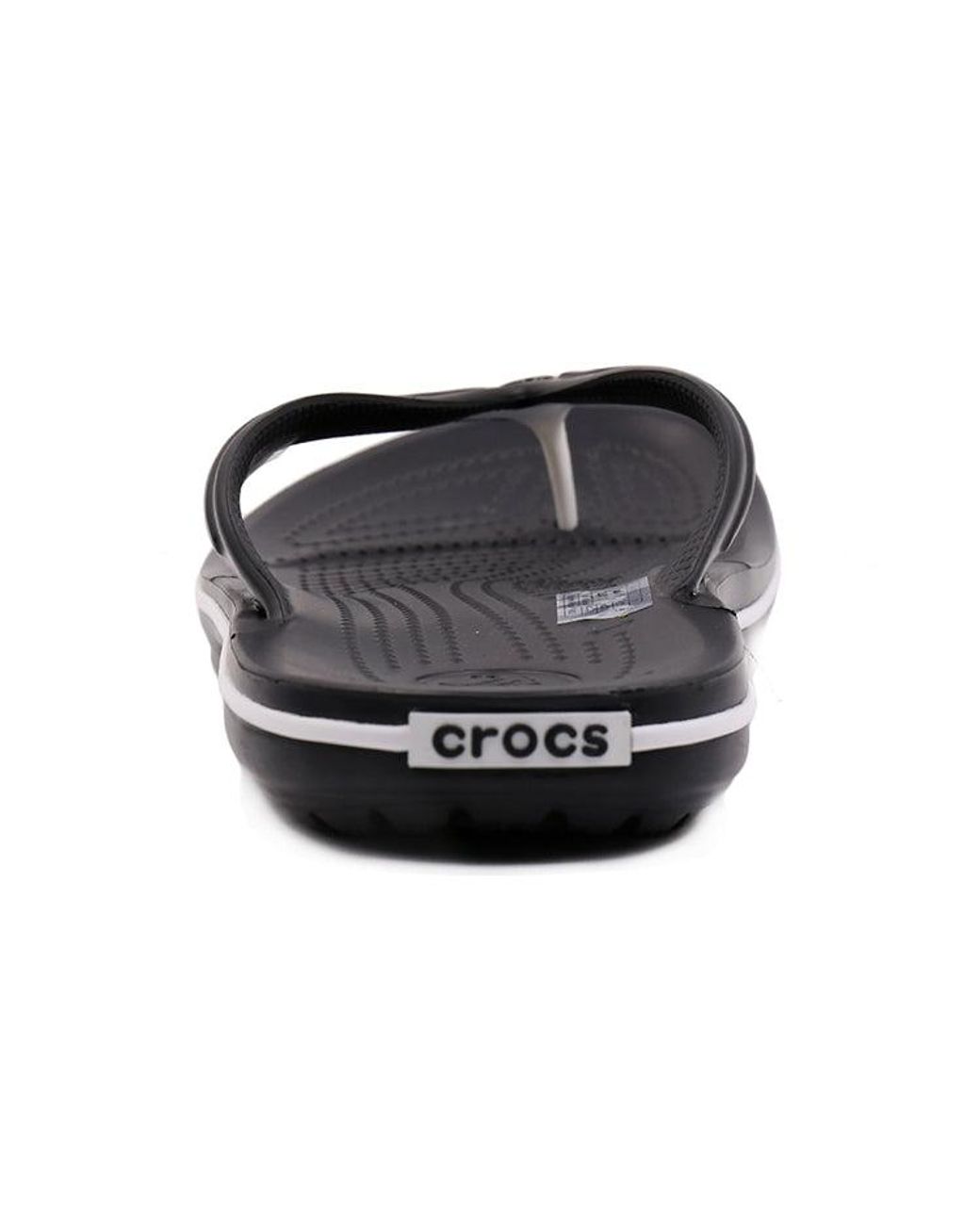 CROCSTM Black Beach Flip-Flops
