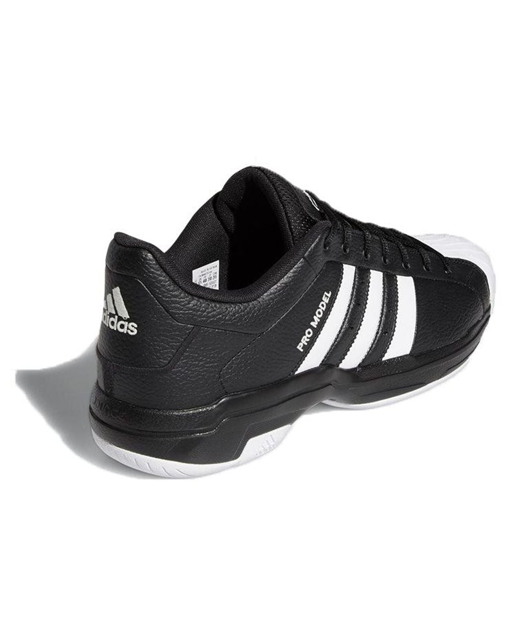 Adidas Black Pro Model 2G Low for men