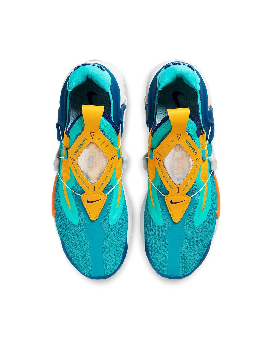 Nike Blue Adapt Huarache 'Hyper Jade' Bv6397-300 for men