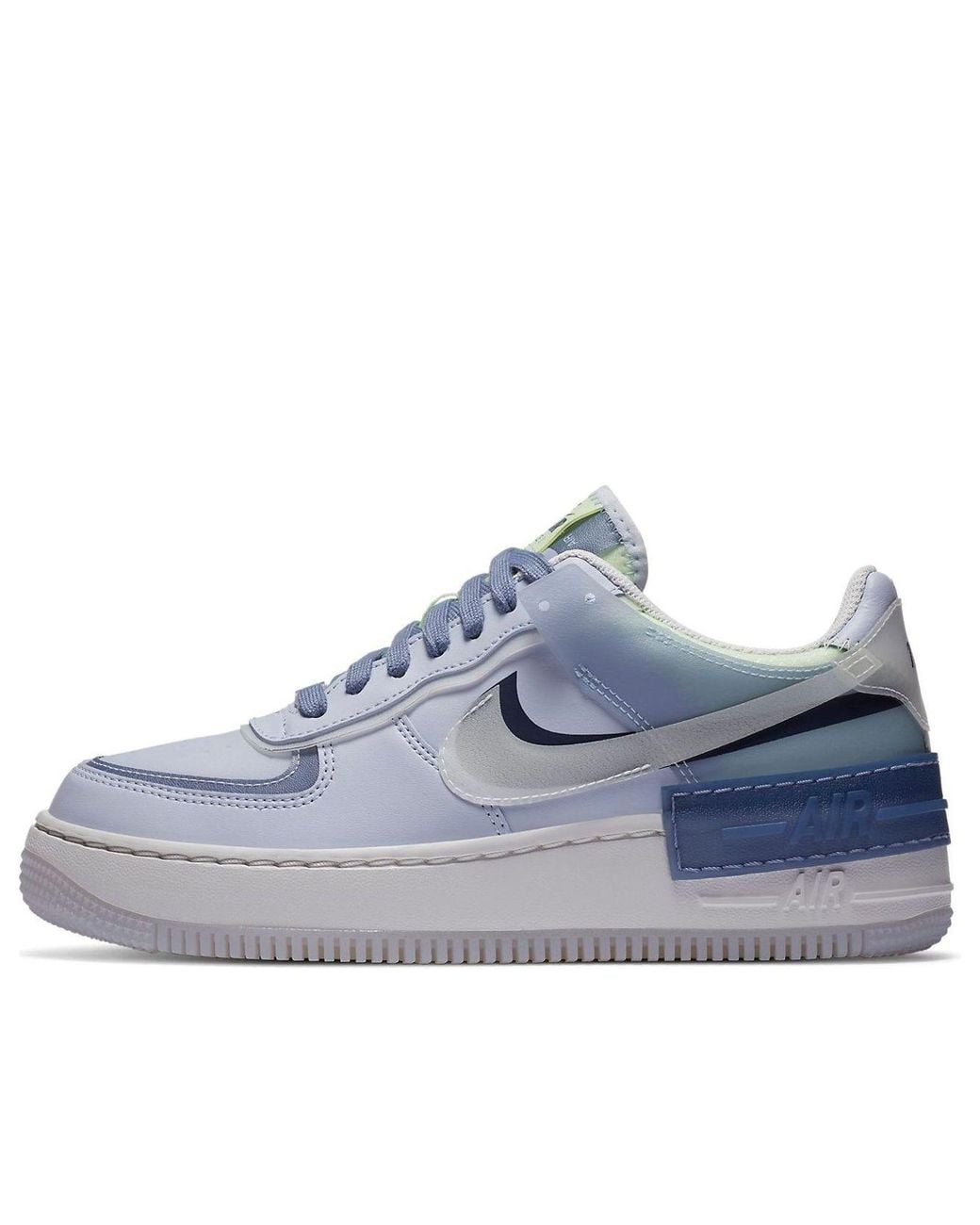 Nike Blue (Wmns) Air Force 1 Shadow Se 'World'