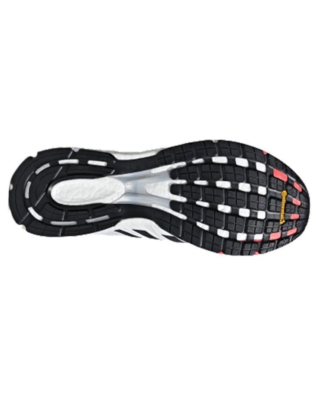 Adidas White Adizero Boston 'Shock' for men