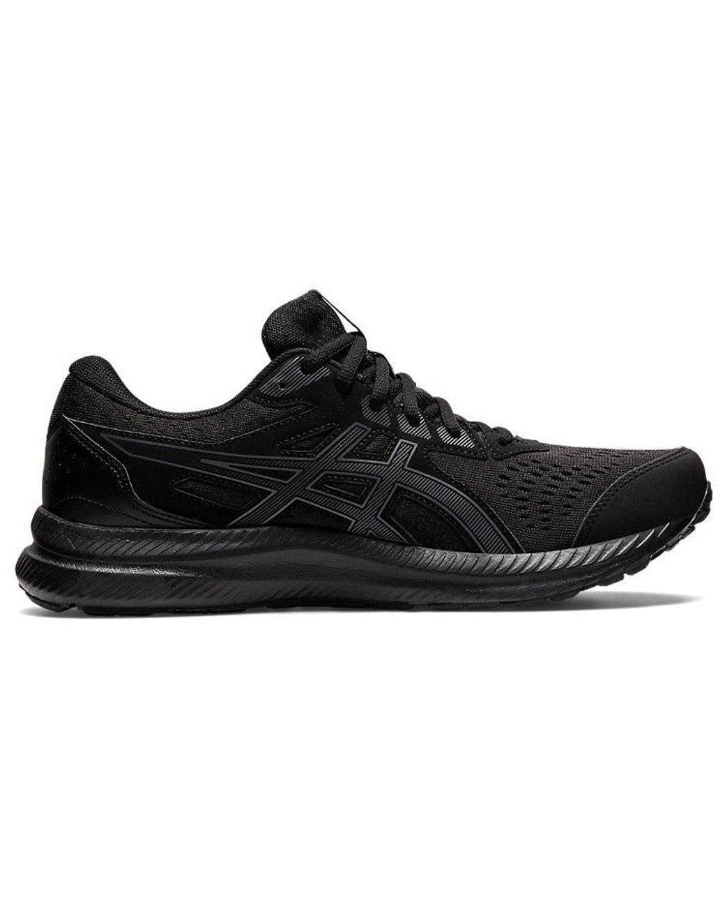 Asics Black Gel-Contend 8 4E Wide Carrier' for men