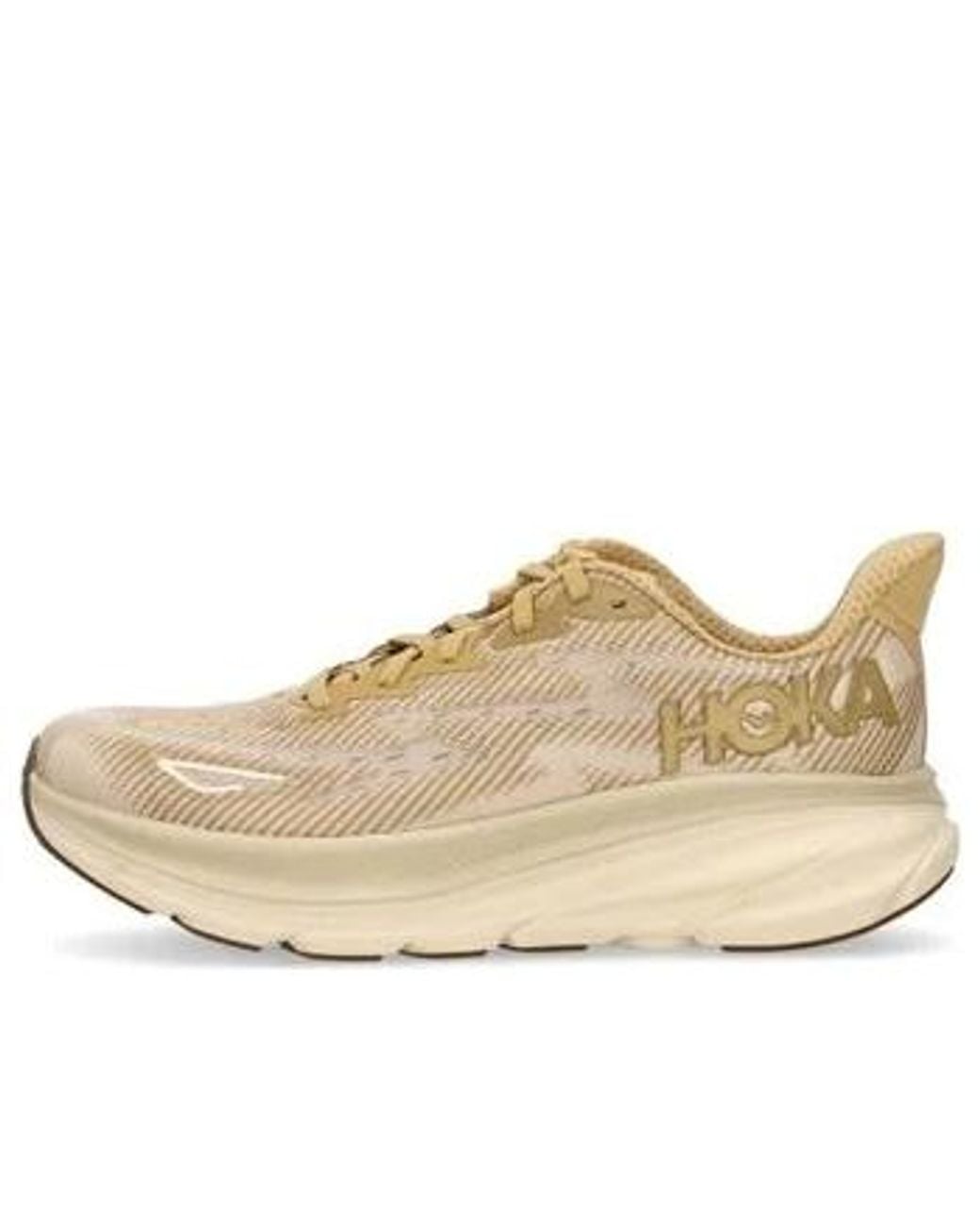 Hoka One One Natural Clifton 9 'Wheat Shifting Sand' for men
