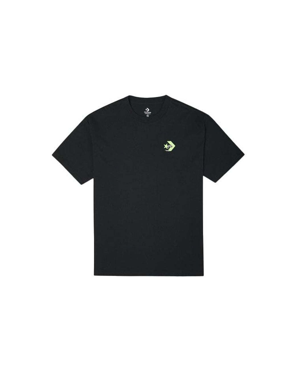 Converse Black Logo Printing Round Neck Short Sleeve for men