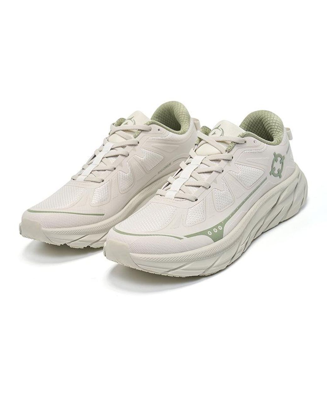 Rigorer White Running Shoes for men