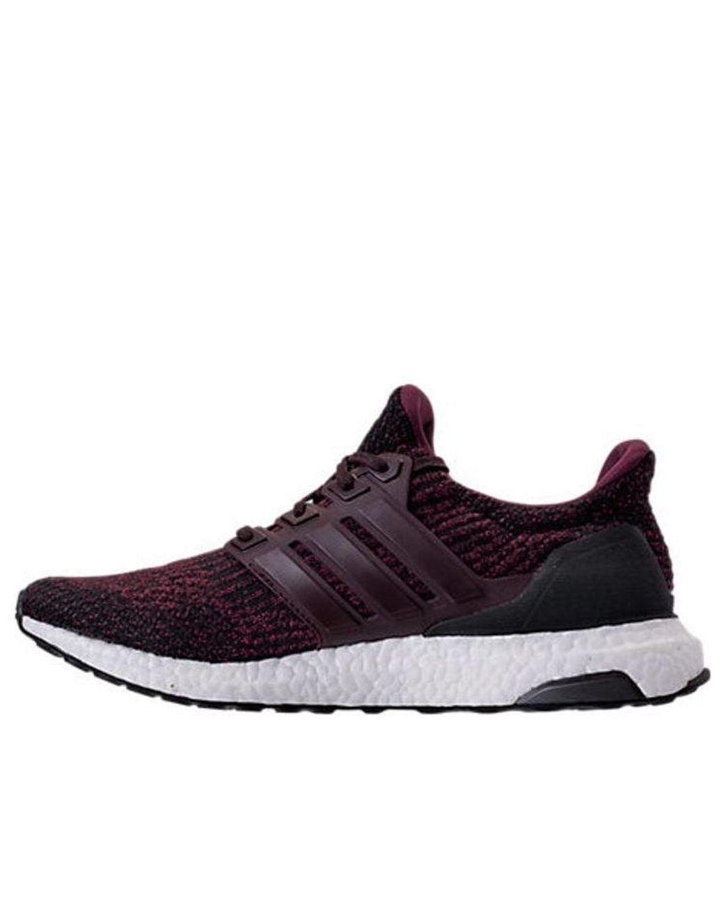 Adidas Brown Ultraboost 3.0 'Deep Burgundy' for men
