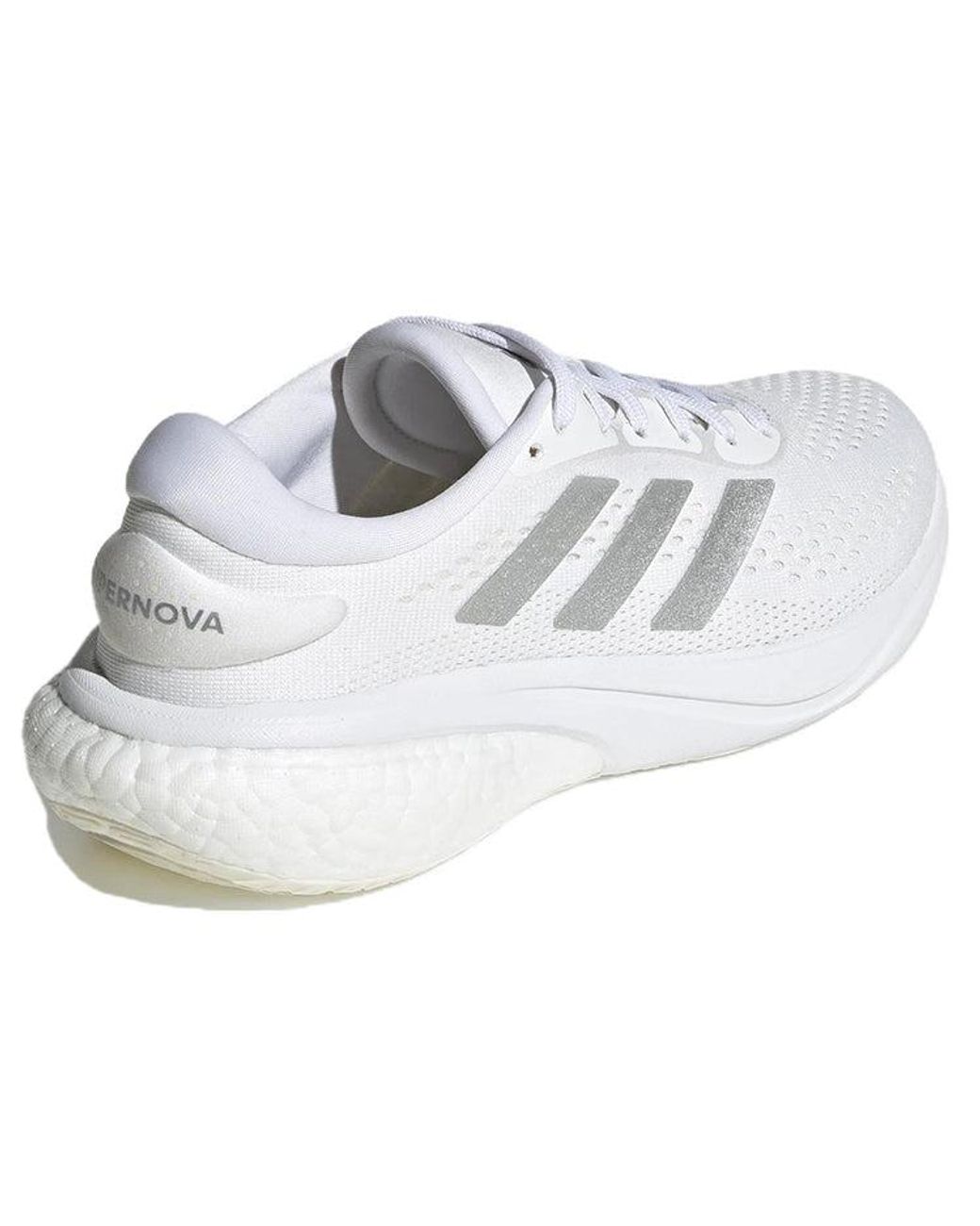 Adidas White (Wmns) Supernova 2 Metallic'