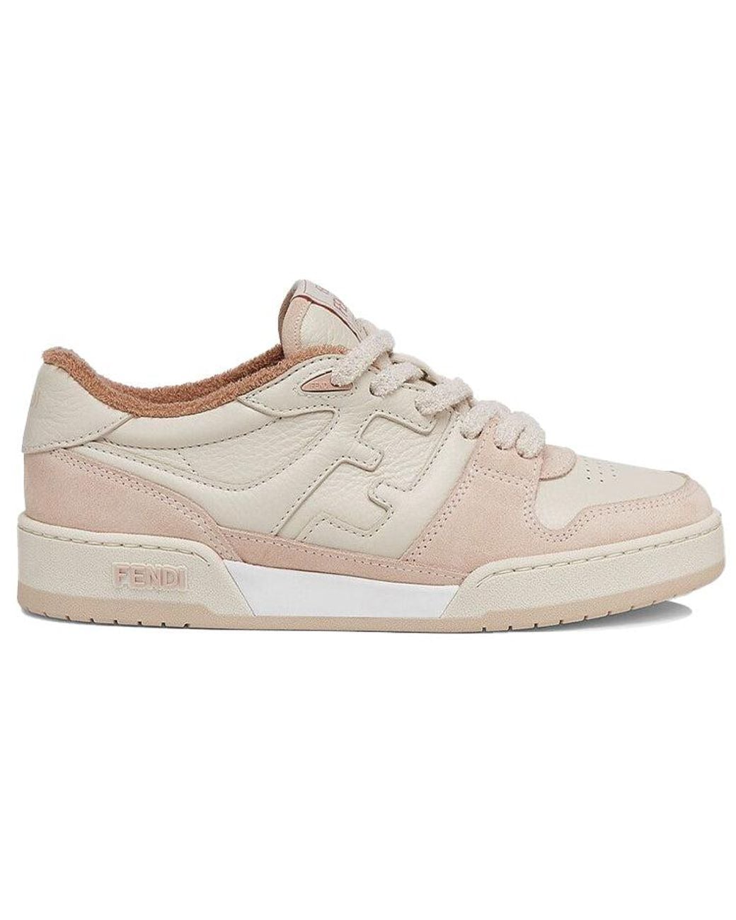 Fendi Natural (Wmns) Match Low Top Suede