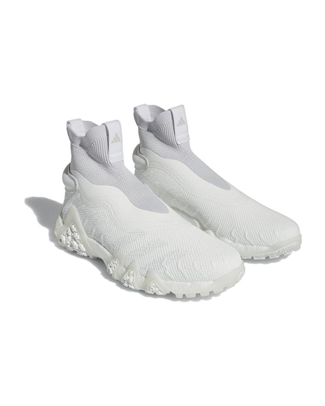 Adidas White Codechaos Laceless Dash' for men
