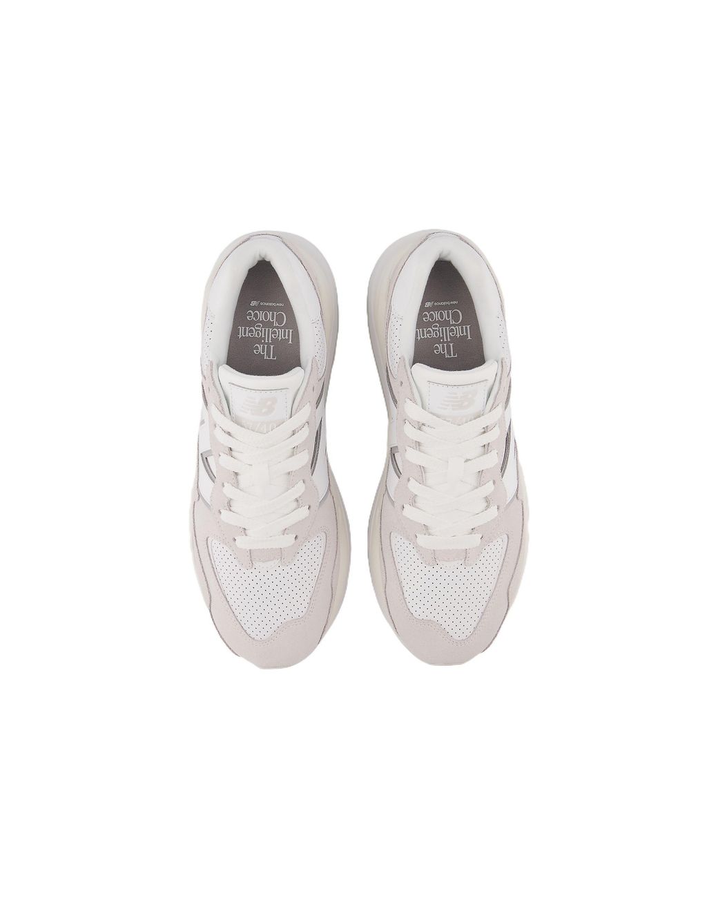 New Balance White 57/40 Sea Salt' for men