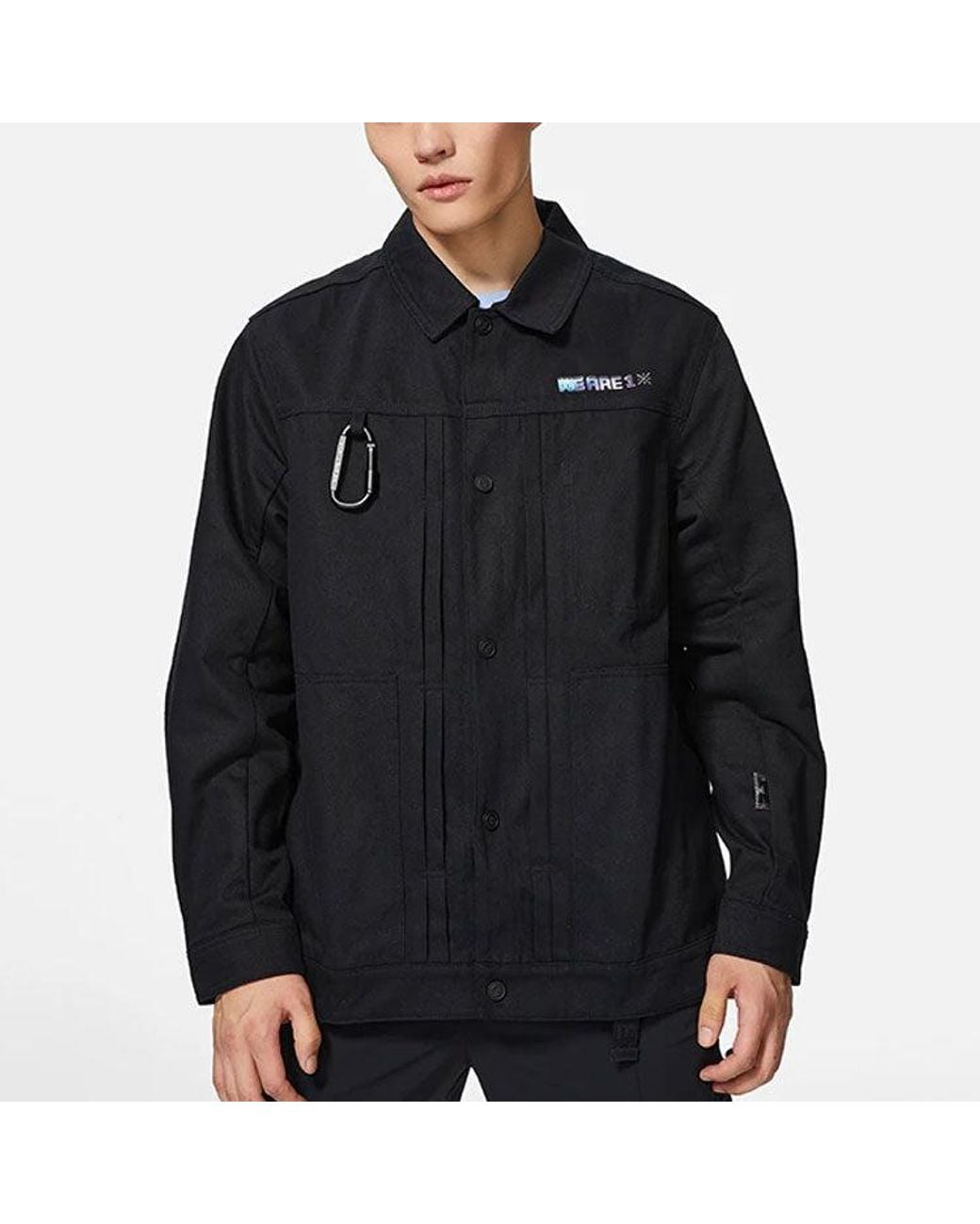 Li-ning Black X Glare Way Of Wade Graphic Jacket for men