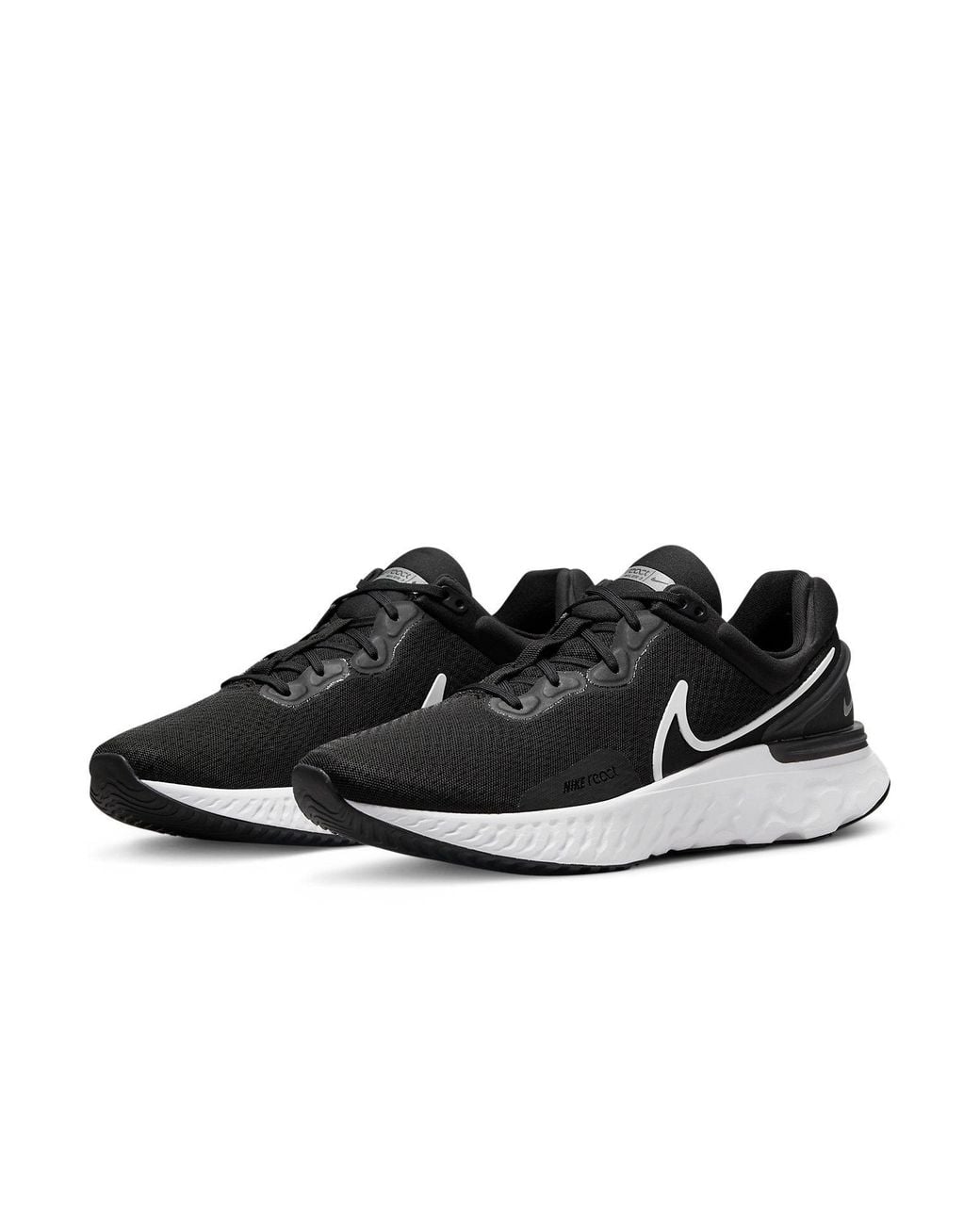 Nike Black React Miler 3 for men