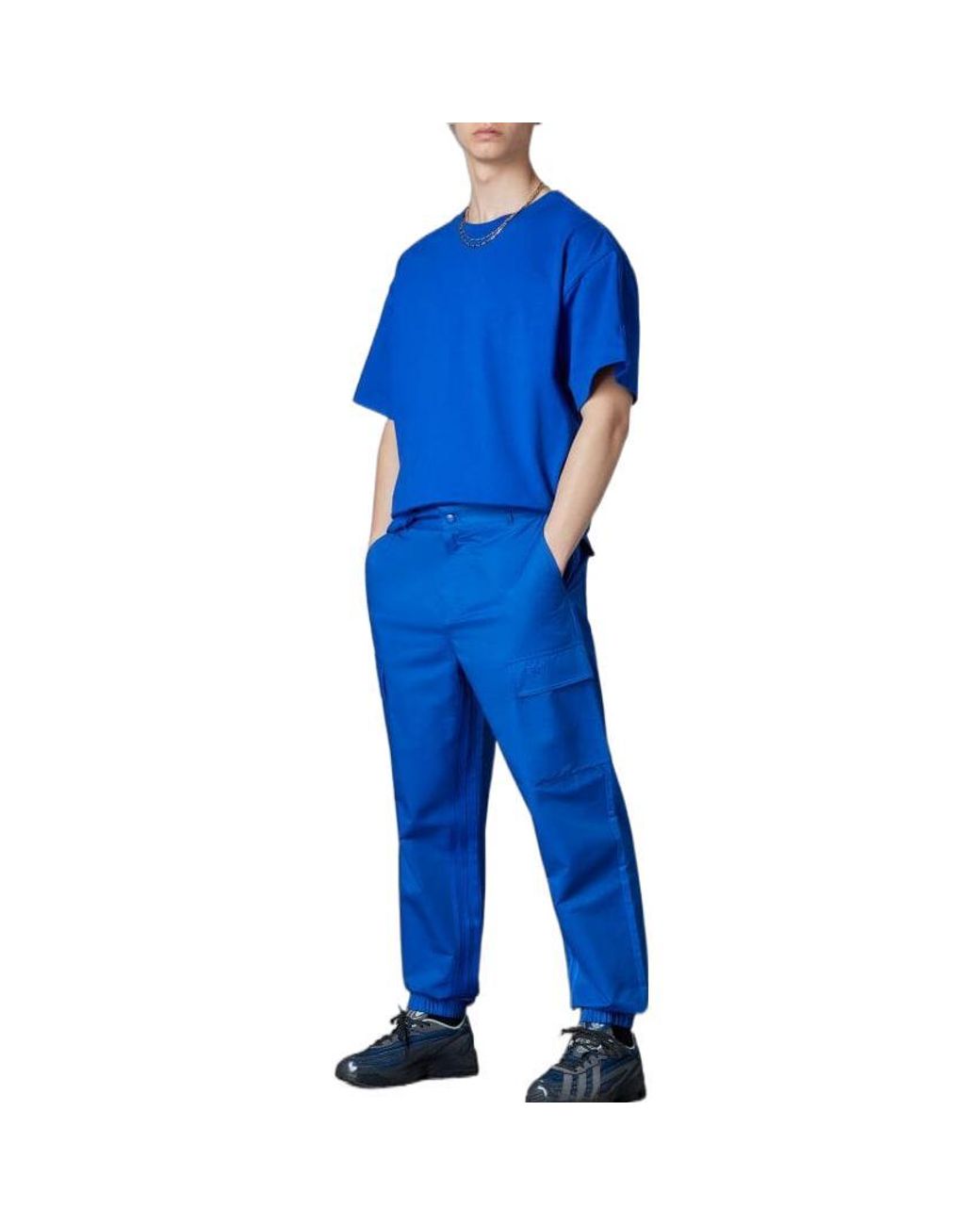 Adidas Blue Originals Version Pants for men