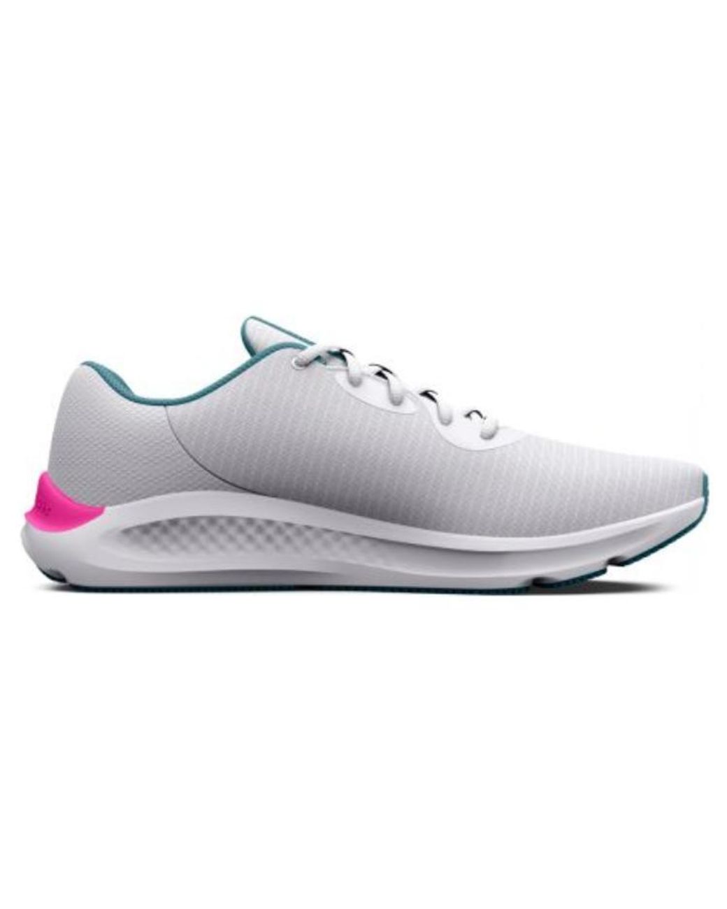 Under Armour White (Wmns) Charged Pursuit 3 Tech Aqua'