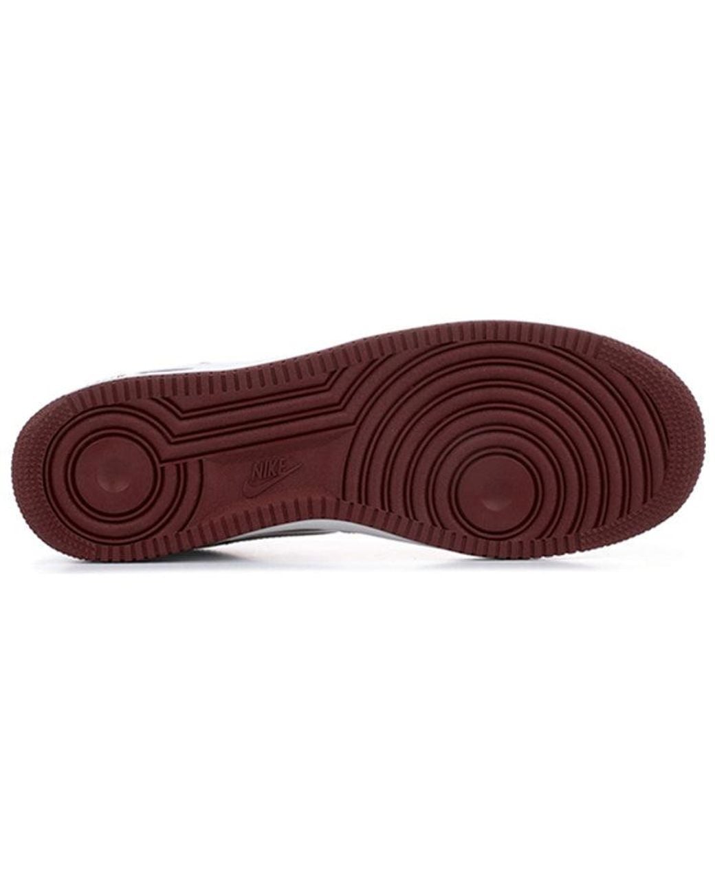 Nike Red Air Force 1 Premium 'Lebron' for men