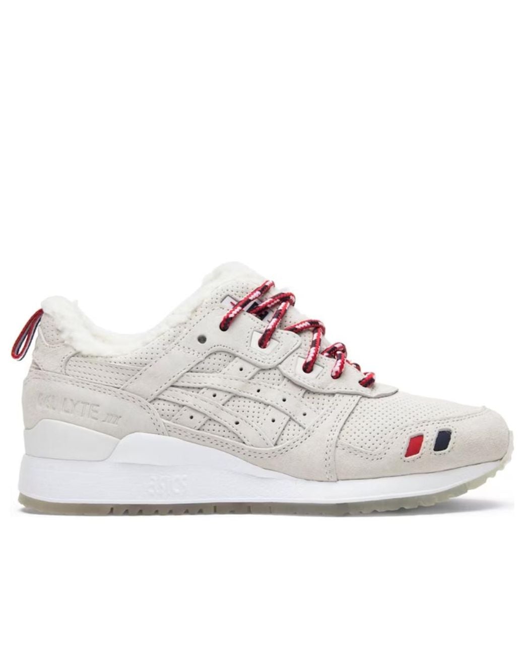 Asics White X Kith X Moncler Gel-Lyte 3 Cream' for men