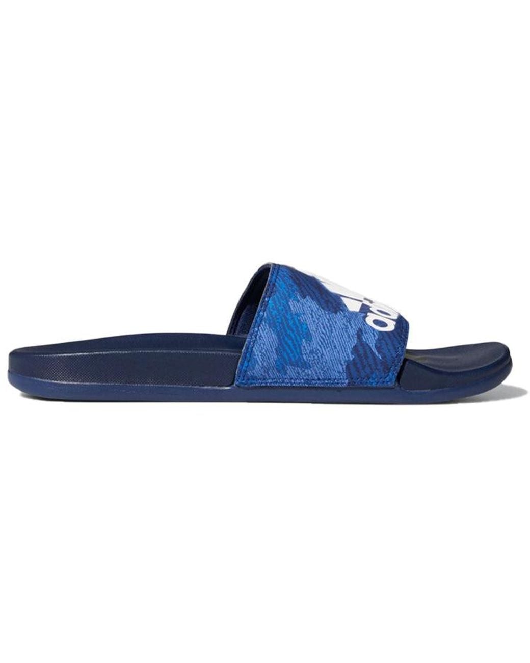 Adidas Blue Adilette Comfort Slides Slipper for men