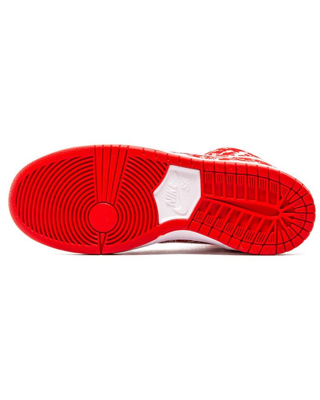 Nike Red Sb Dunk High Prm 'Raw Meat' for men
