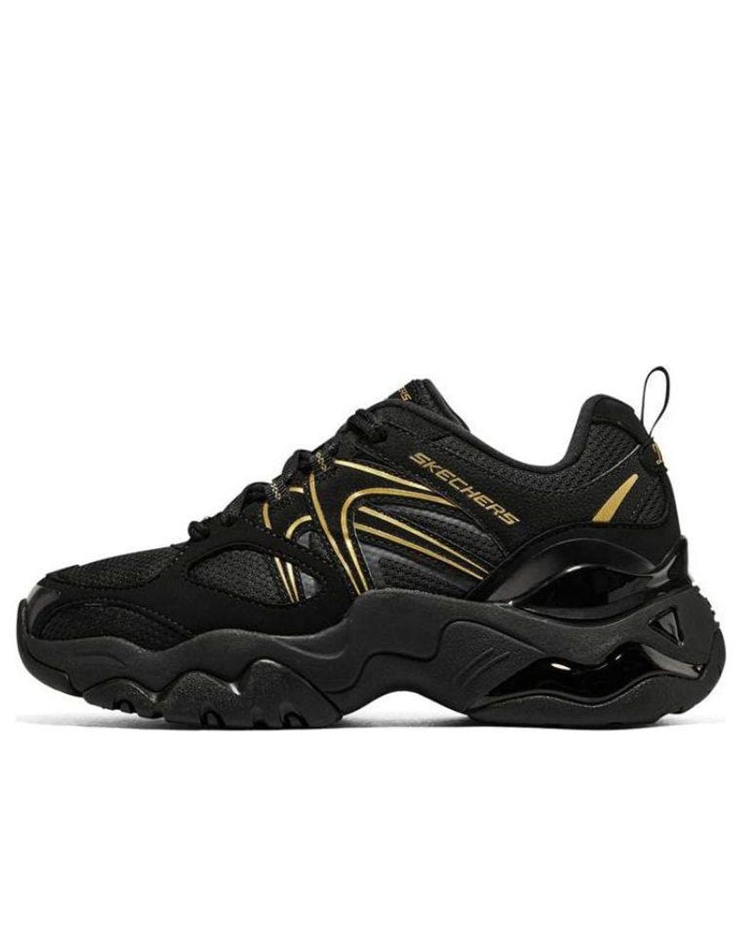 Skechers Black Dlites 3.0 Air Sneakers for men
