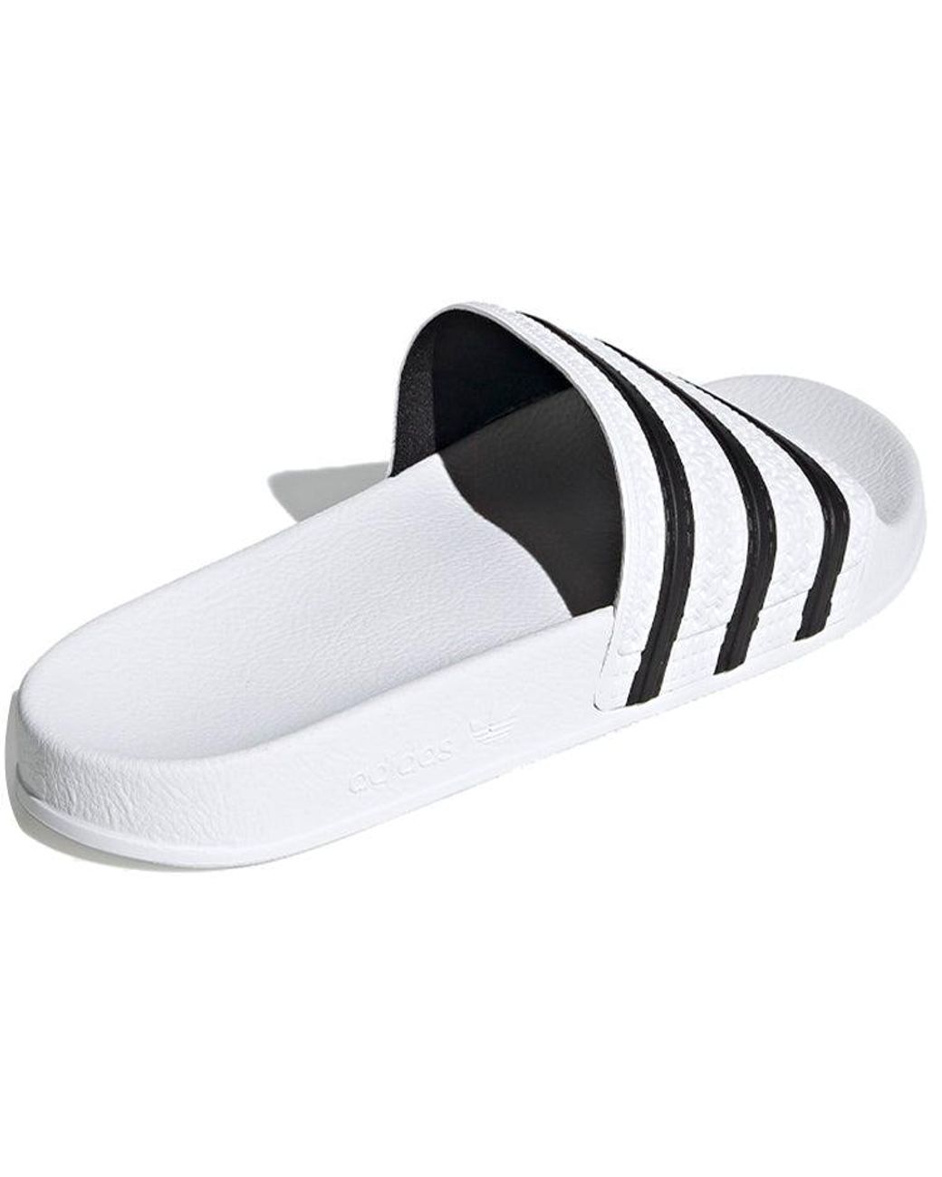 Adidas White Adilette Slide for men