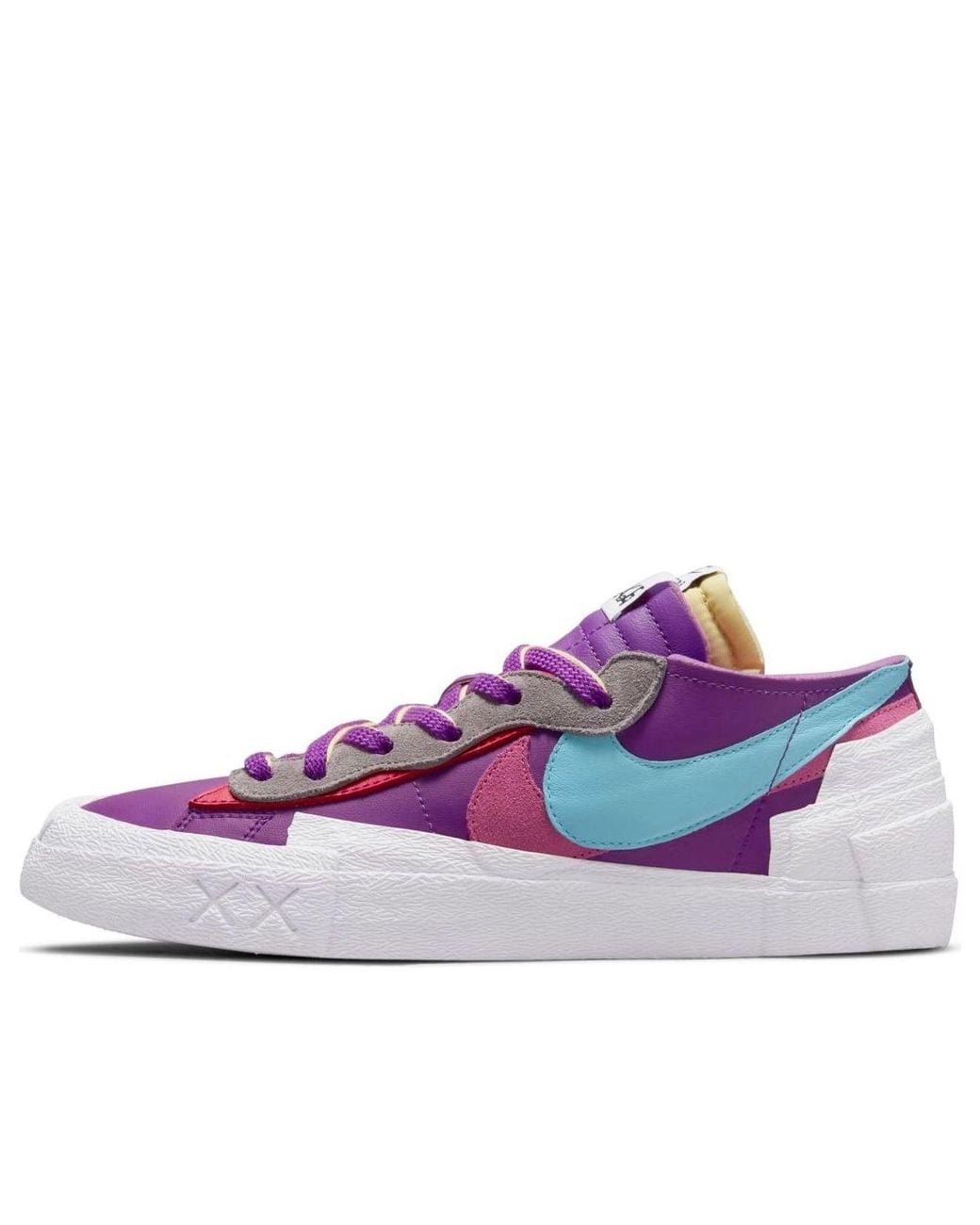 Nike Purple X Sacai X Kaws Blazer Low Dusk' for men