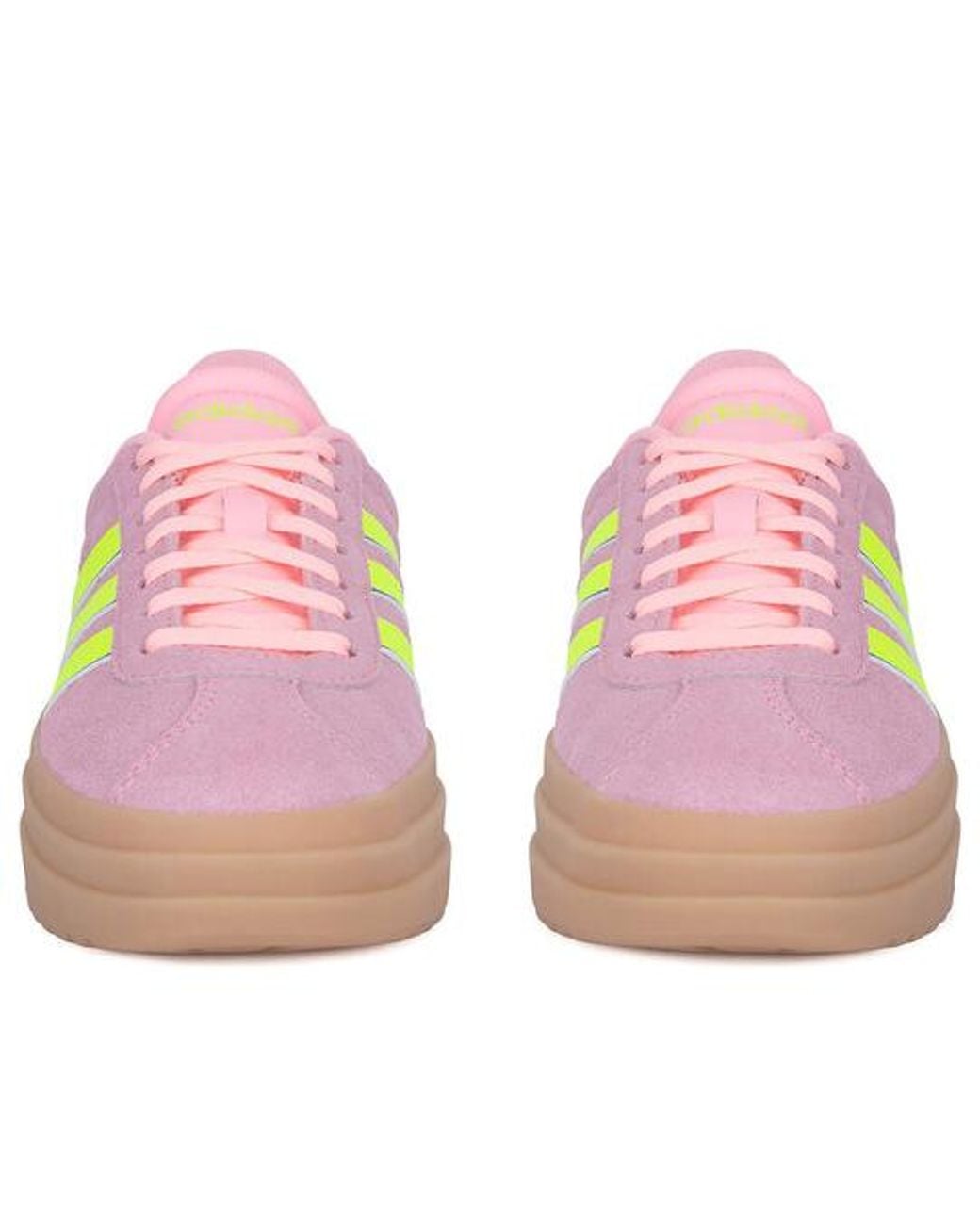 Adidas Pink (Wmns) Vl Court Bold Spark Lucid Lemon'