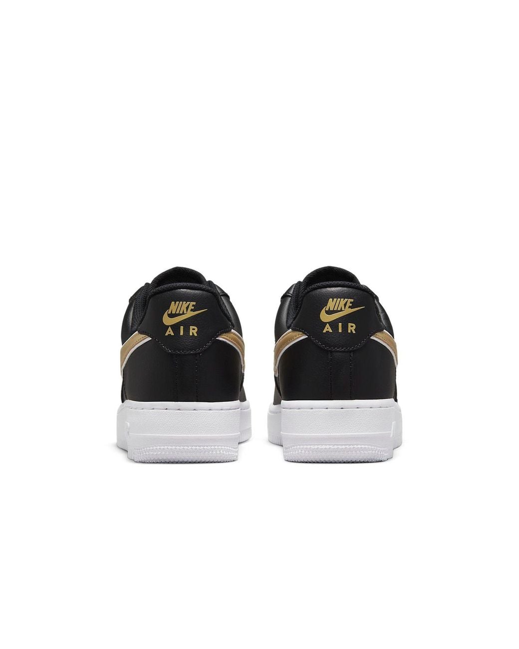 Nike Black (Wmns) Air Force 1 '07 Essential Metallic'