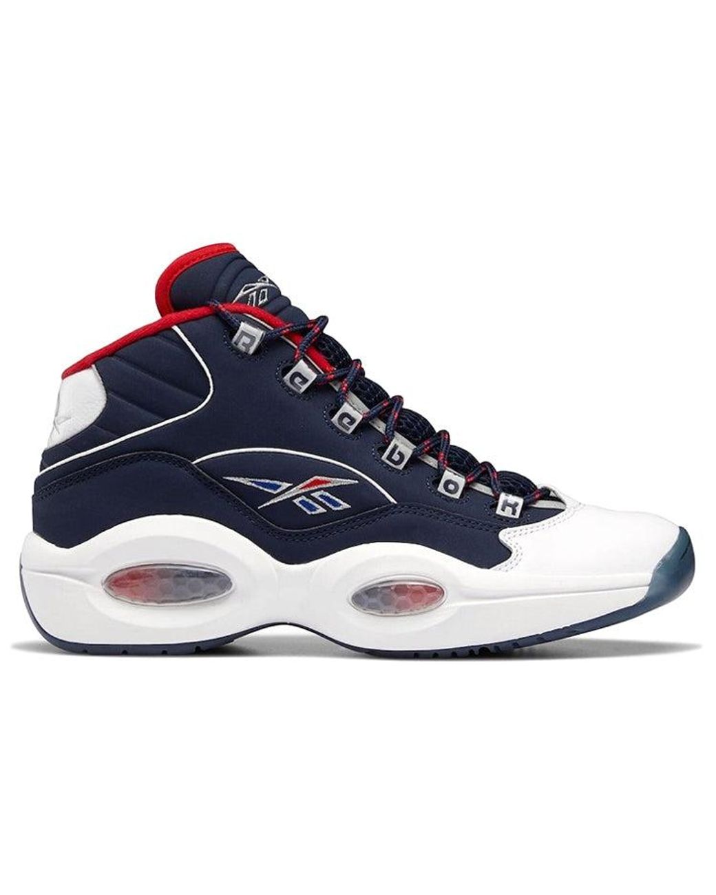 Reebok Adidas Question Mid 'usa' in Blue for Men | Lyst