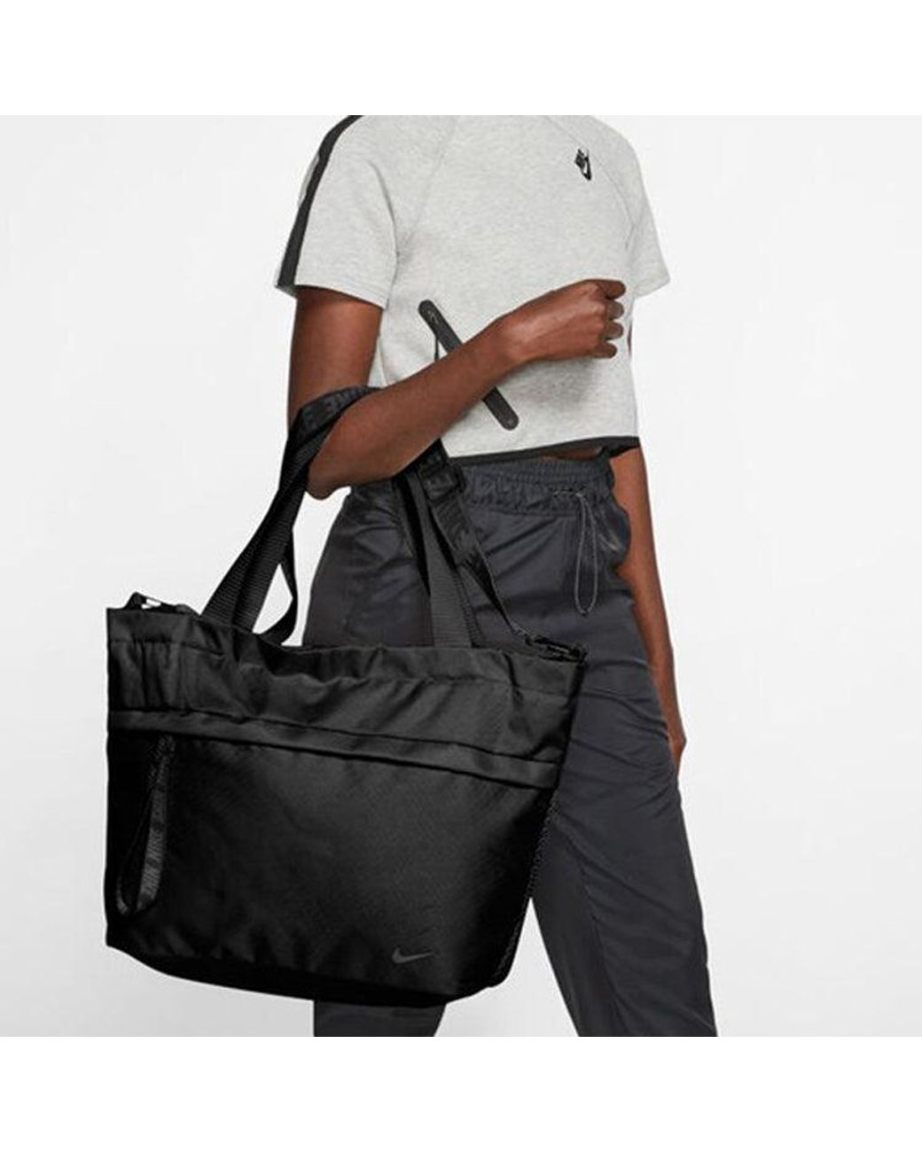 Nike Black Sportswear Essentials Tote for men