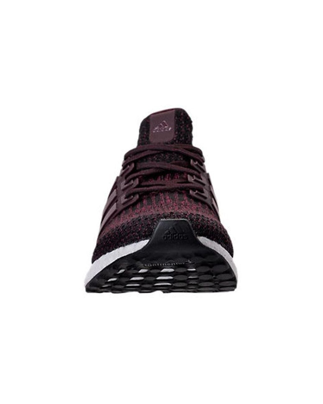 Adidas Brown Ultraboost 3.0 'Deep Burgundy' for men