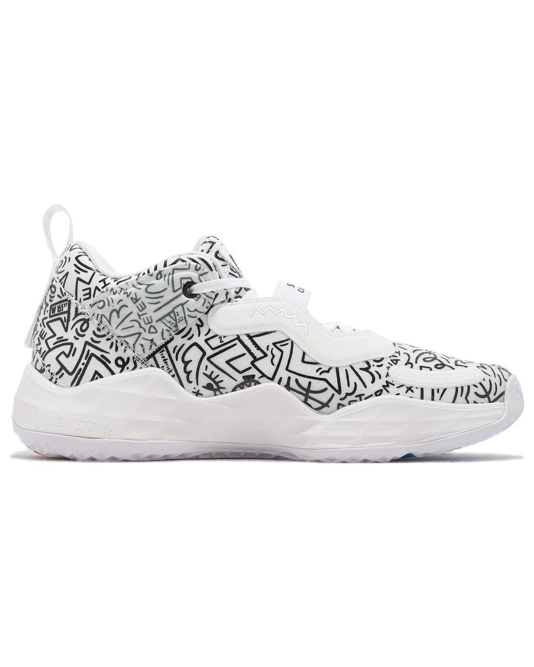 Adidas White D.O.N. Issue #3 Gca 'Creativity' for men