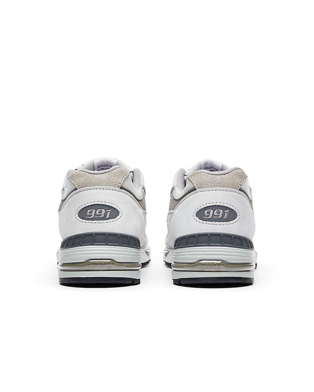 New Balance White 991 'Made for men