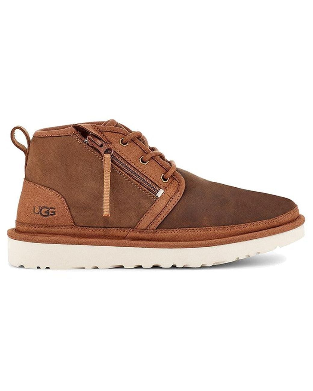 Ugg Brown Neumel Zip High Top Fleece Lined for men