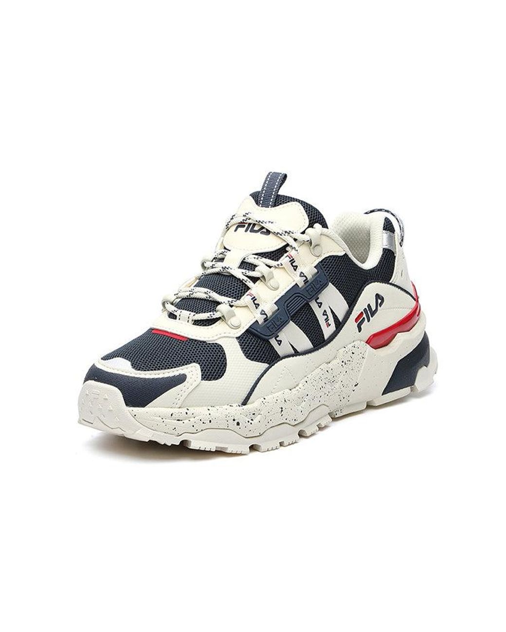 Fila Fashion Sneakers Low-top White in Blue for Men | Lyst