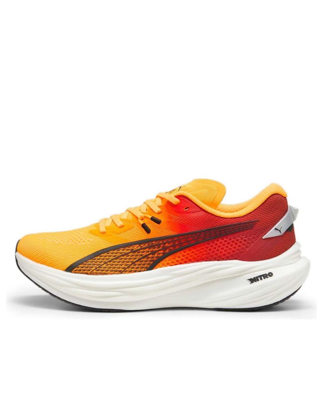 PUMA Multicolor Deviate Nitroâ 3 Fade Running Shoes for men