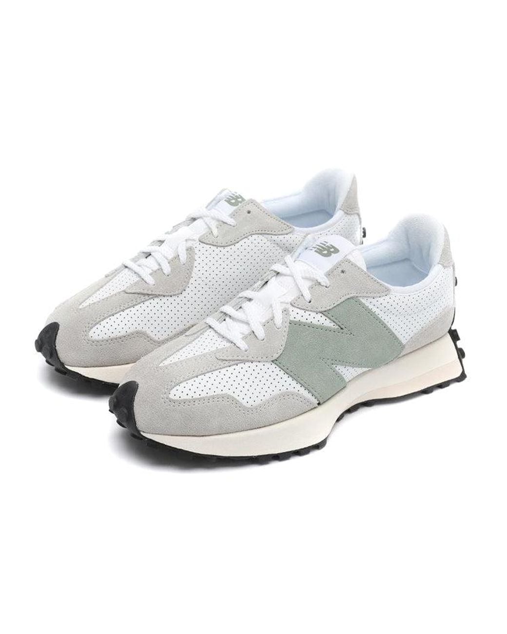 New Balance White (Wmns) 327 'Light'