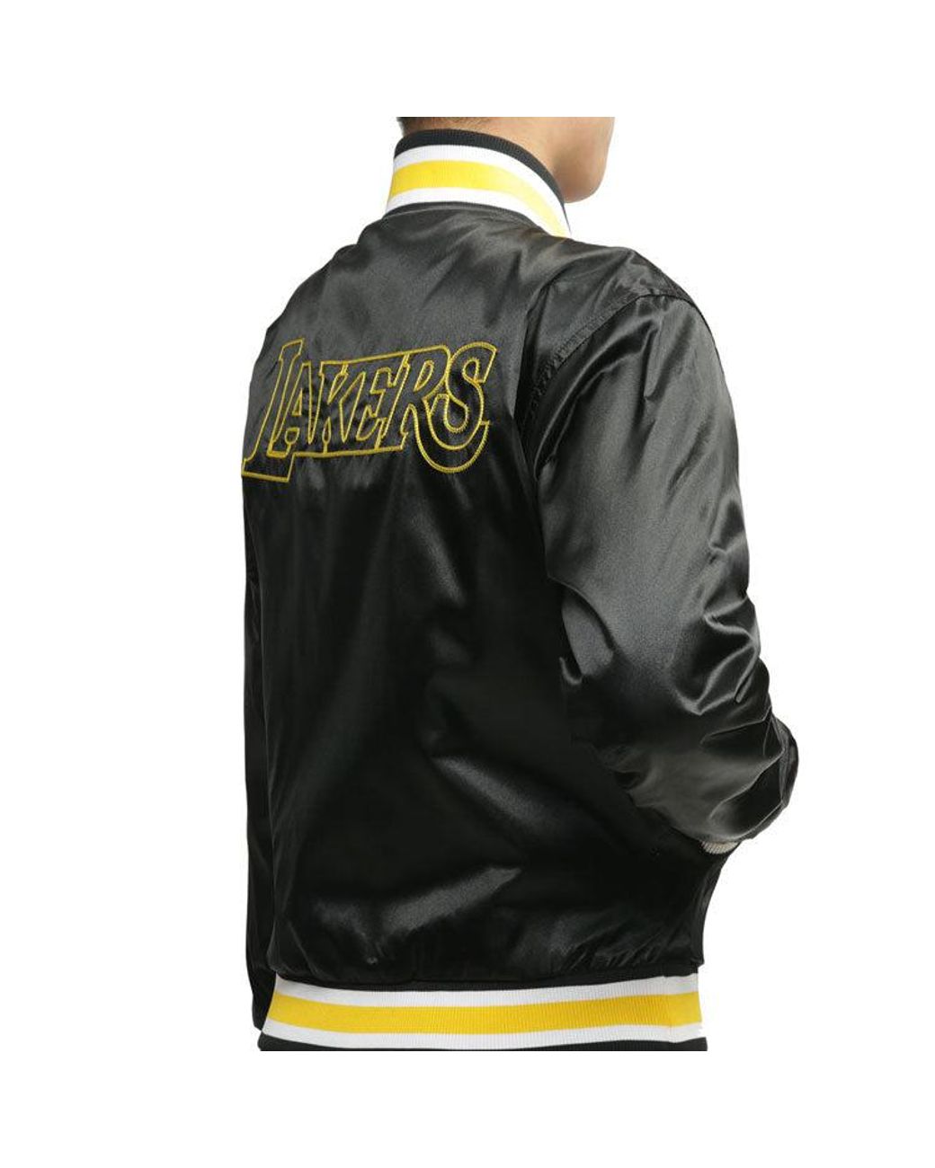 Nike Green Nba Los Angeles Lakers Reversible Sports Jacket for men