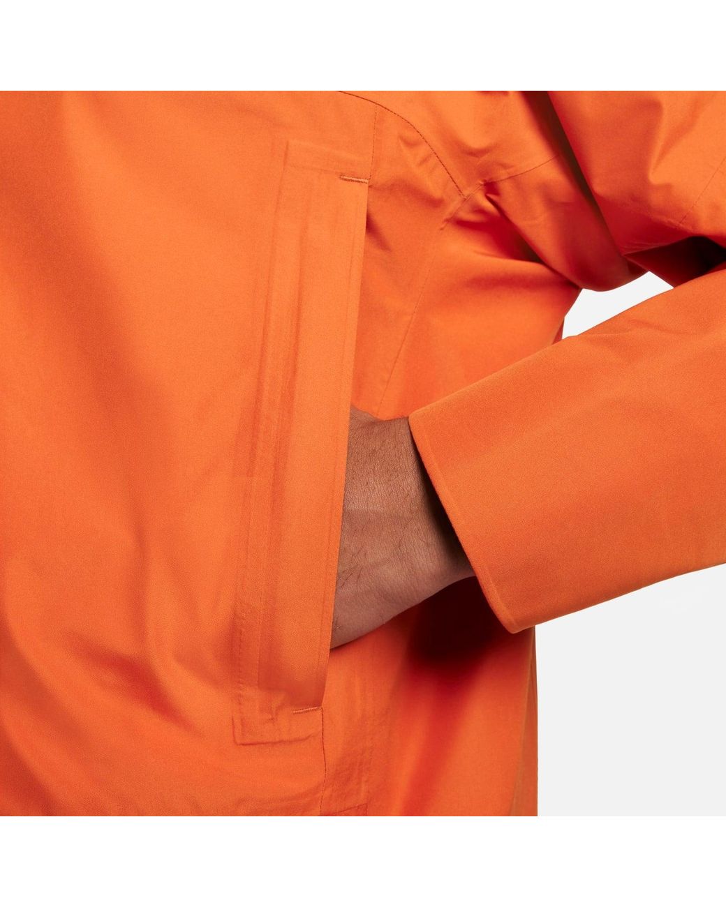 Nike Orange Storm-Fit Adv Acg Chain Of Craters Jacket for men
