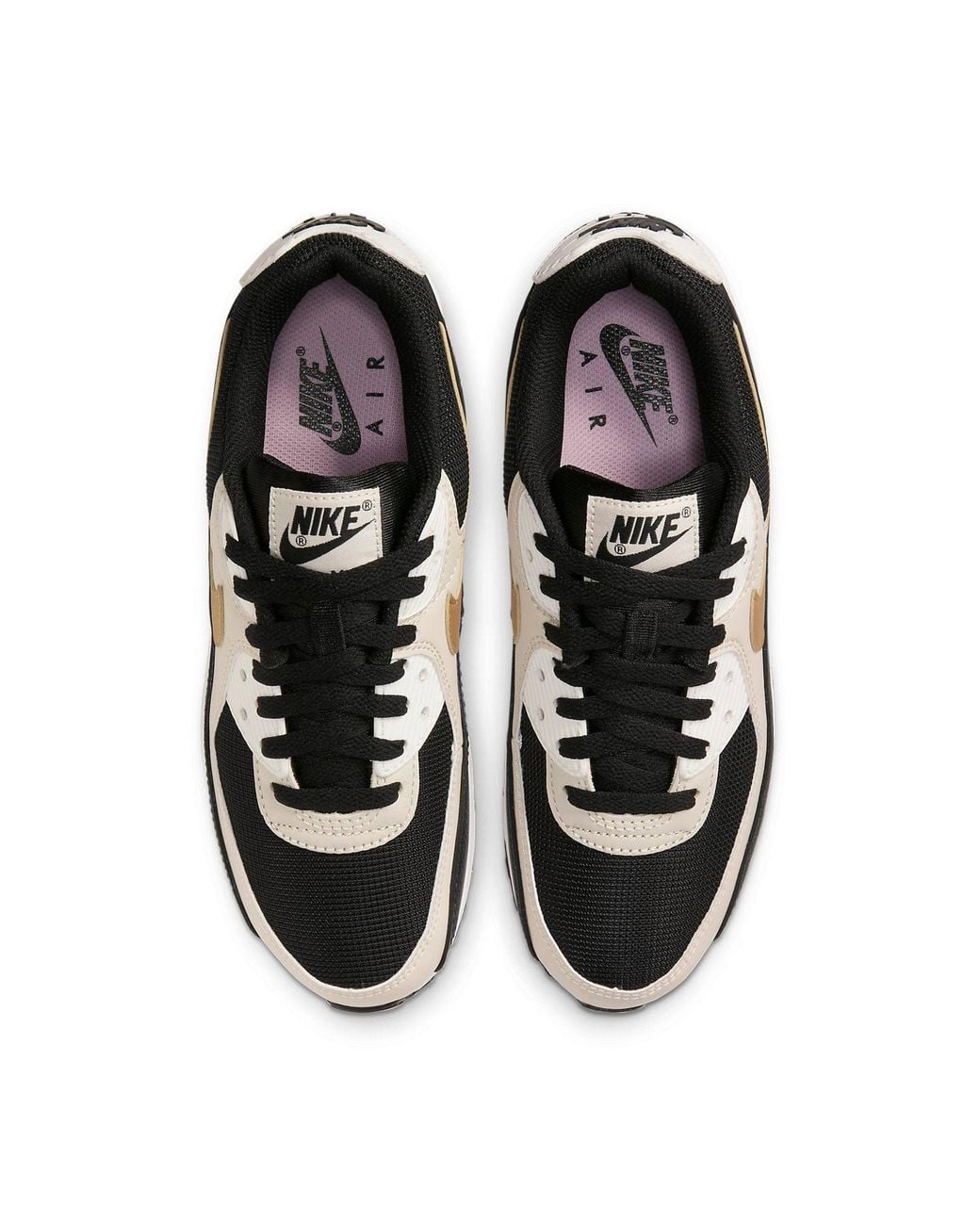 Nike Black (Wmns) Air Max 90 Metallic'