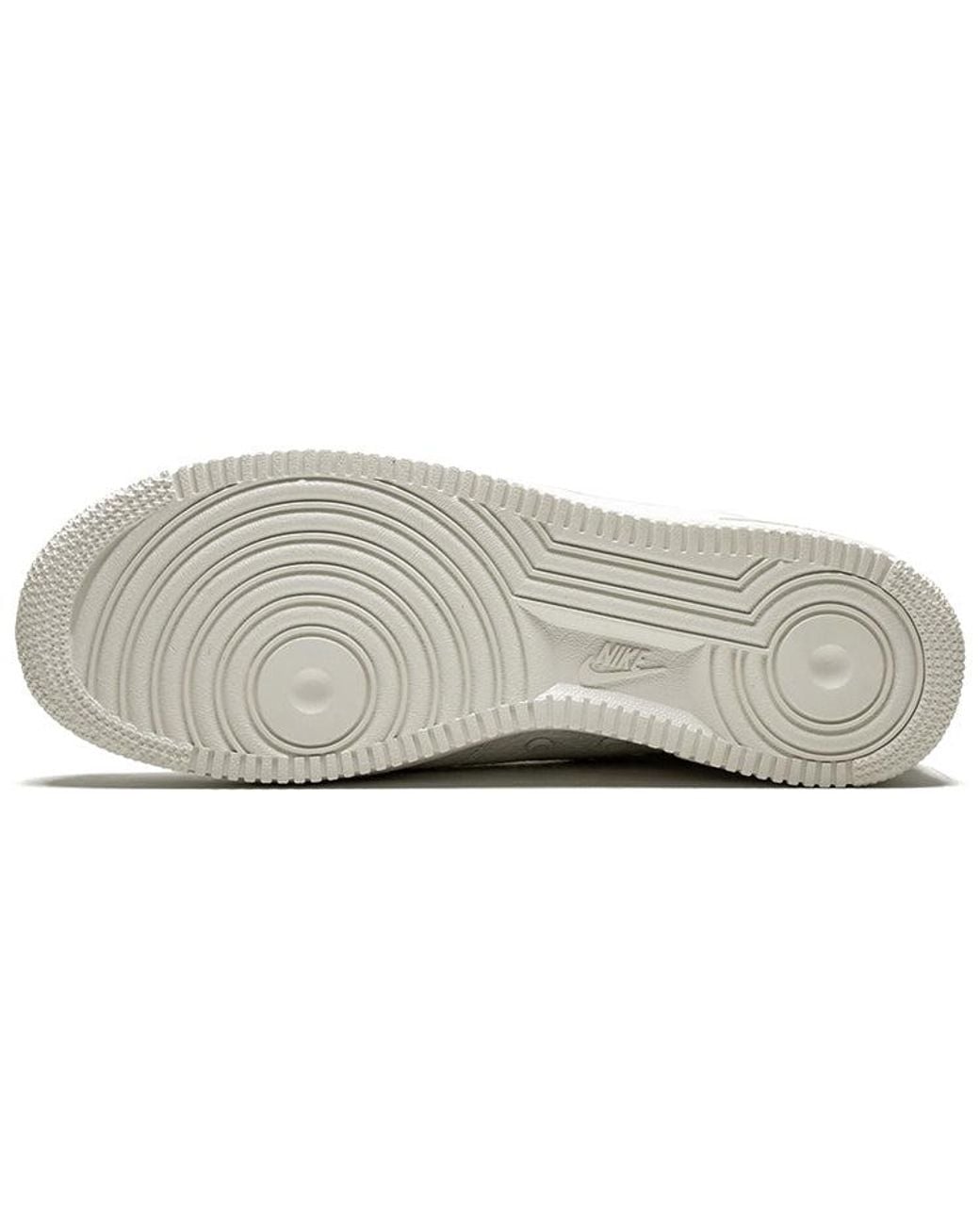 Nike Metallic Sf Air Force 1 Mid 'Triple Ivory' for men
