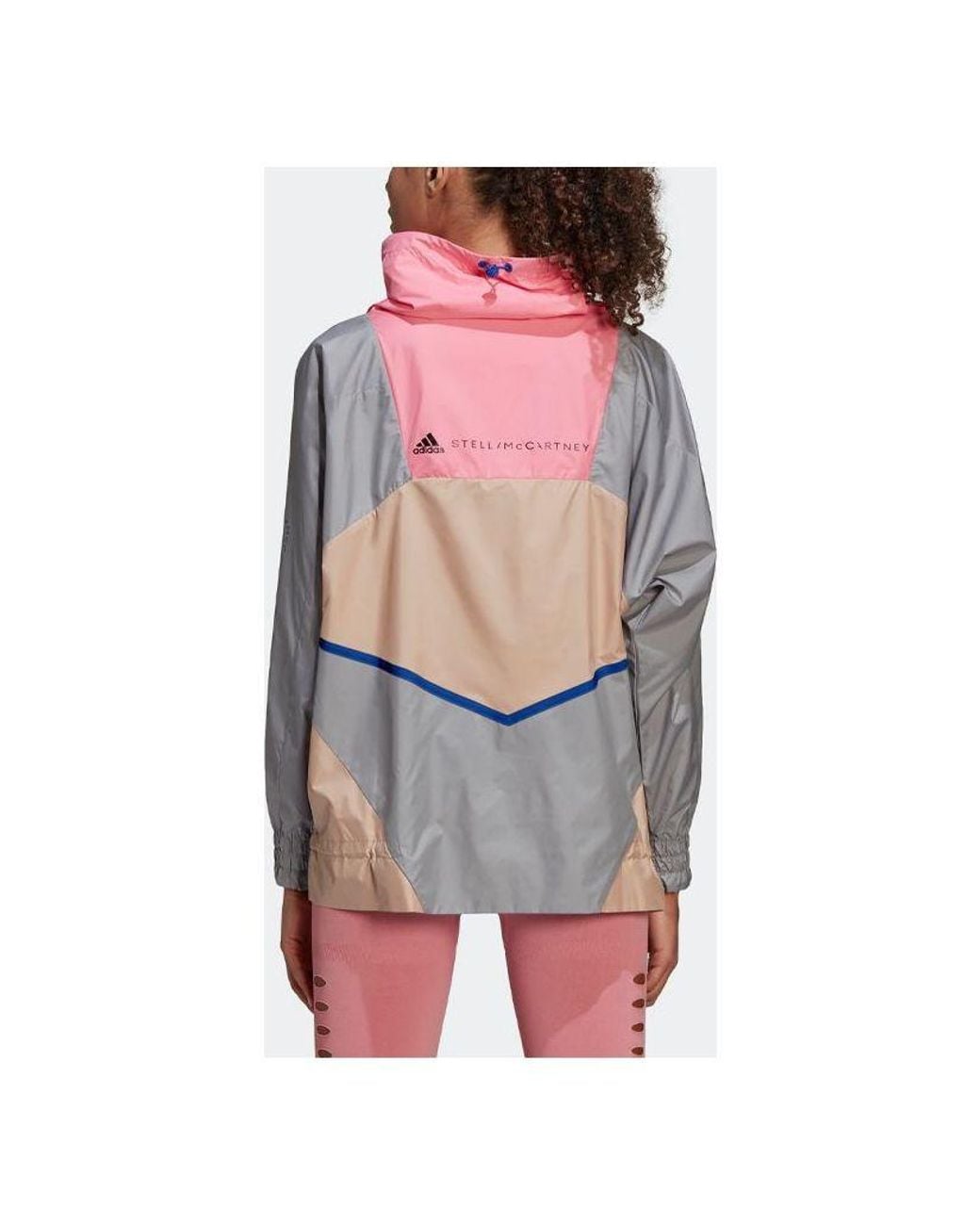 Adidas Pink (Wmns) Stella Mccartney Half Zip Jacket