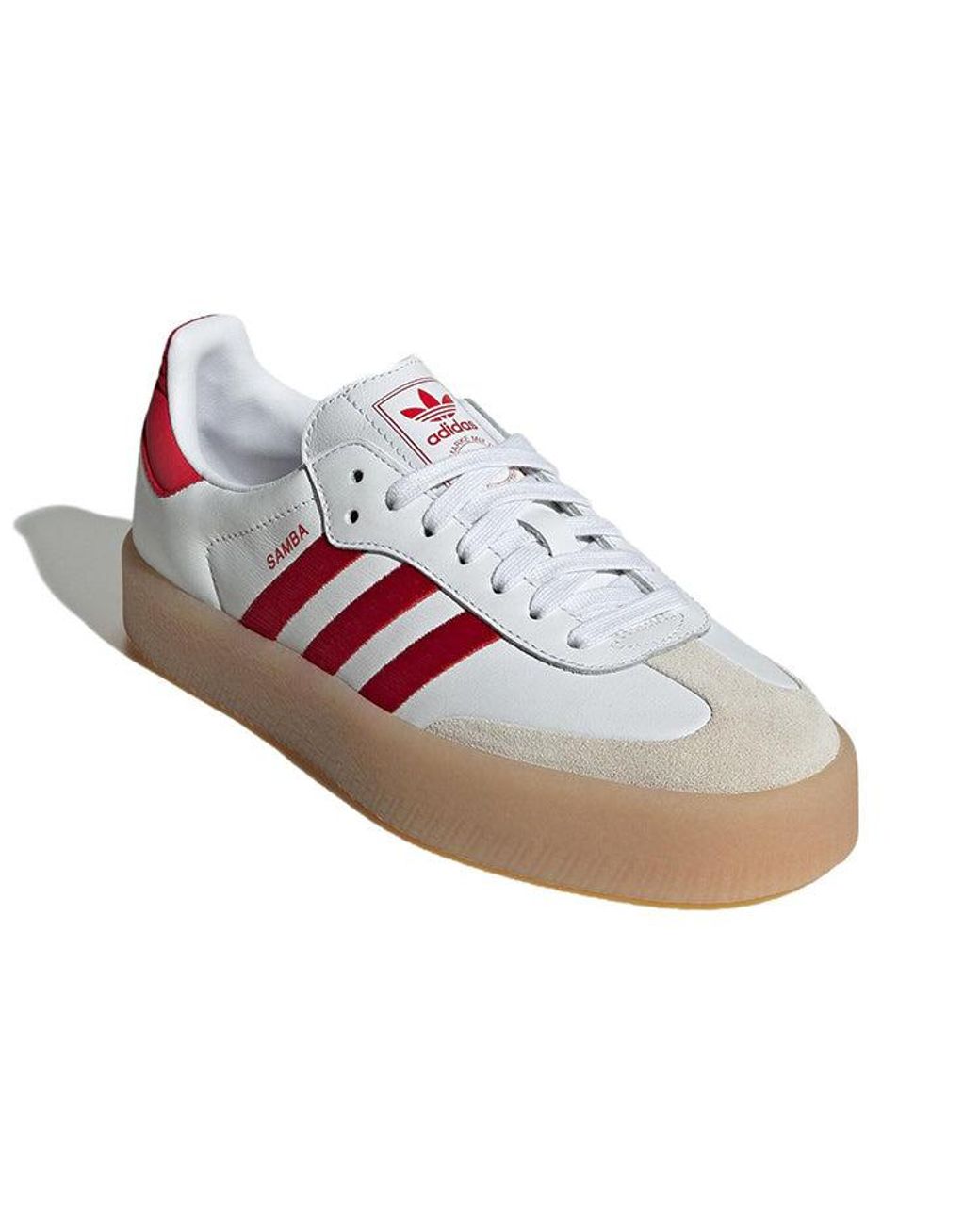 Adidas White (Wmns) Sambae Better Scarlet Gum'